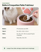 Boîte à Croquettes Patte Fraîcheur – fiche produit