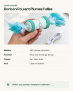 Bonbon Roulant Plumes Folles – fiche produit