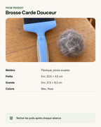 Brosse Carde Douceur – fiche produit