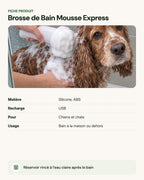 Brosse de Bain Mousse Express – fiche produit