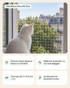 Filet Balcon Sécurité Chat – points forts