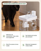 Fontaine Sans Fil Détecteur Goutte Claire – points forts