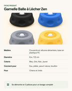 Gamelle Balle à Lécher Zen – fiche produit