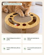 Griffoir Circuit Rond Effet Bois – points forts