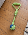 Corde à mâcher avec balle tressée NordPet