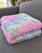 Plaid tout doux arc-en-ciel NordPet