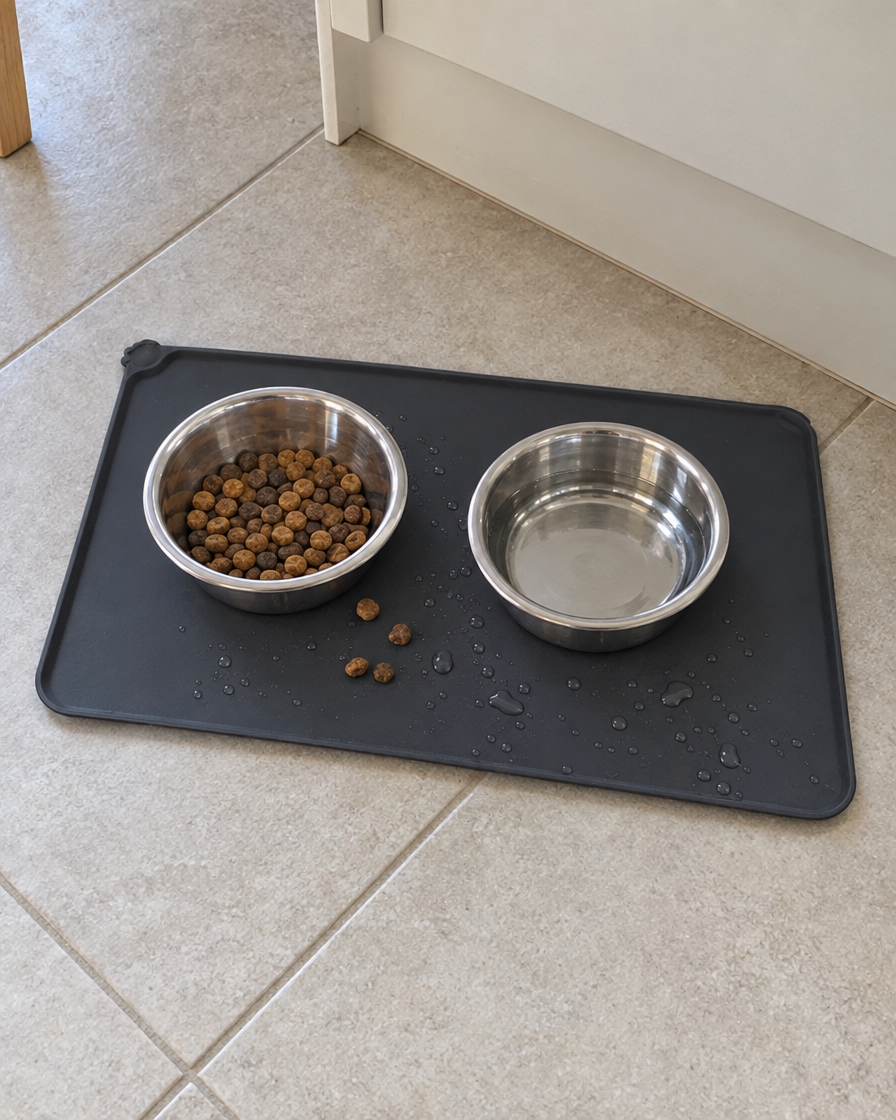 Tapis de repas en silicone à rebords NordPet