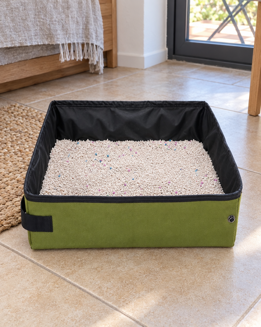 Bac à litière pliable de voyage NordPet