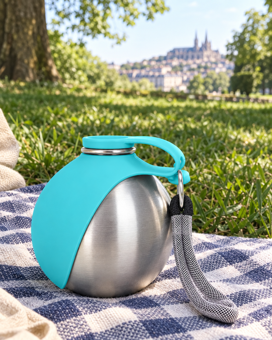 Gourde inox de voyage NordPet