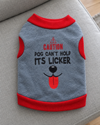 Pull polaire gris pour petit chien à plat