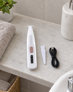 Tondeuse de précision avec câble USB et brosse