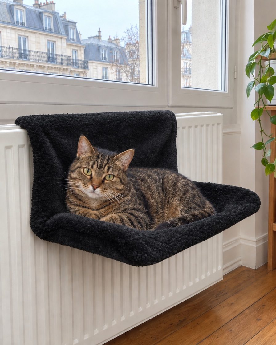 Hamac Radiateur Cocon – coloris Noir