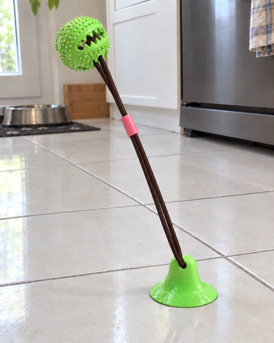 Balle Tir-à-la-Corde Solo – coloris Vert
