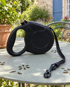 Laisse Enrouleur Liberté 5 m / 8 m – coloris Noir