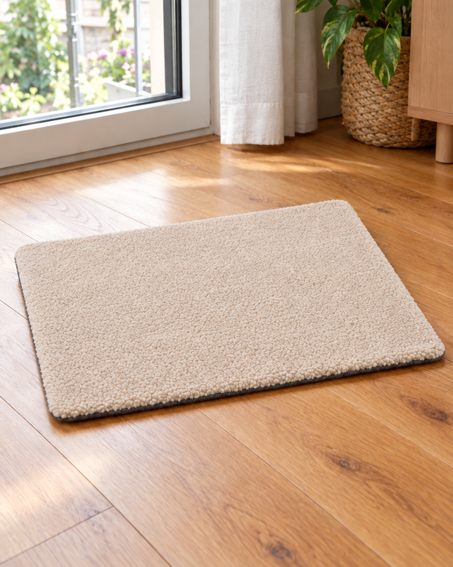 Tapis Chaleur Douce Sans Fil – coloris Jaune
