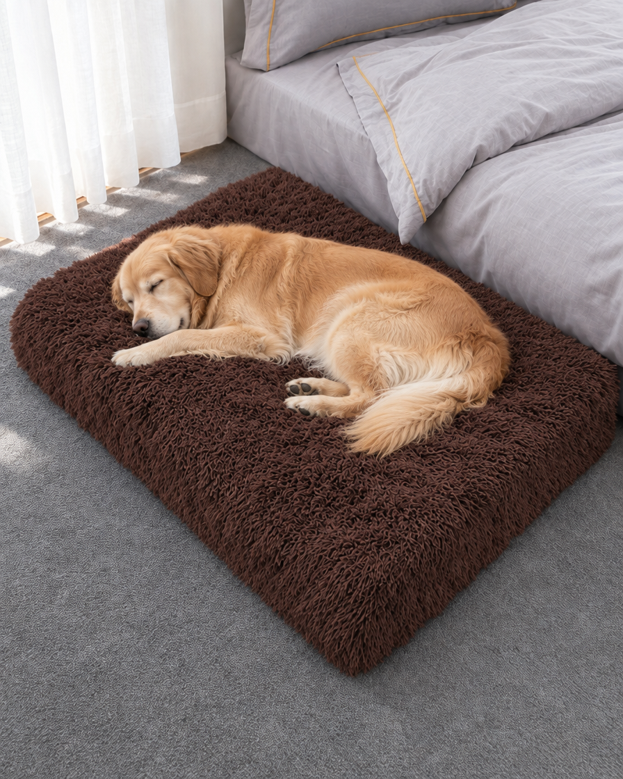 Coussin Mémoire Onde Douce – coloris Chocolat