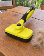 Brosse Carde Clic-Nettoyage – coloris Jaune