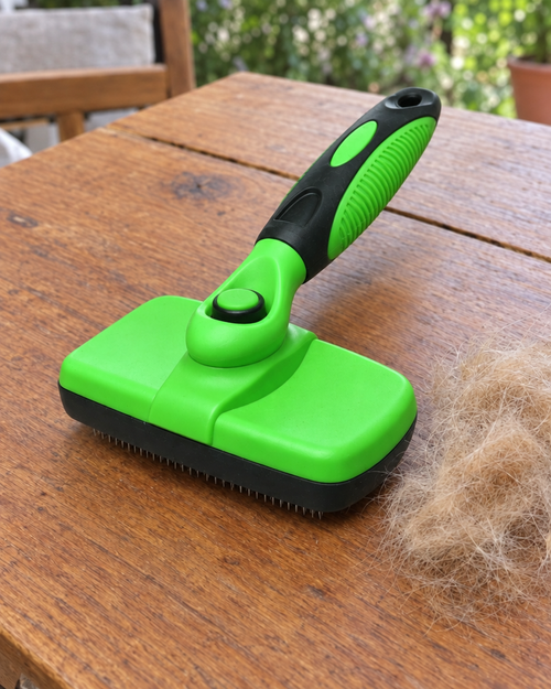 Brosse Carde Clic-Nettoyage – coloris Vert