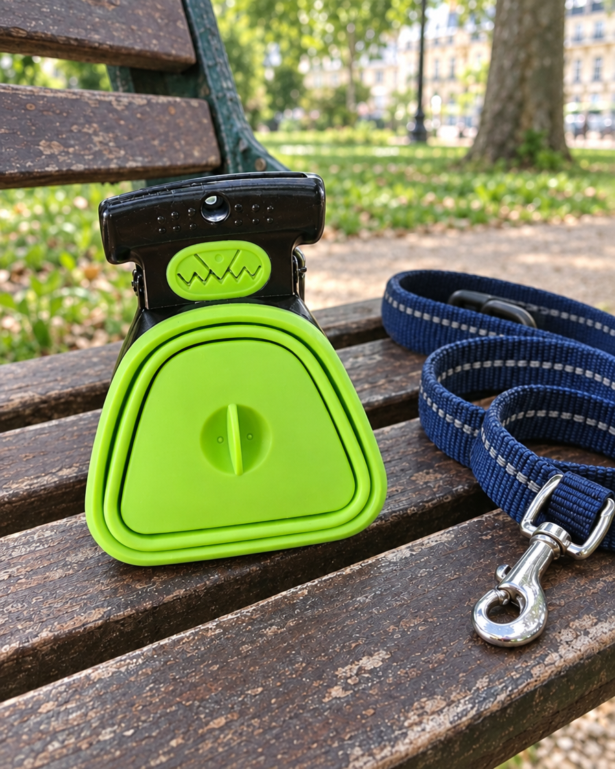 Ramasse-Crottes Pliant Mains Propres – coloris Vert