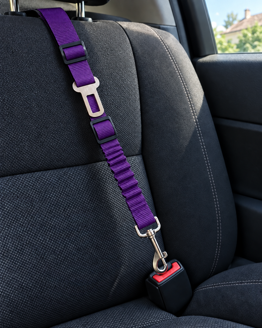 Attache Ceinture Voiture Sécurité – coloris Violet