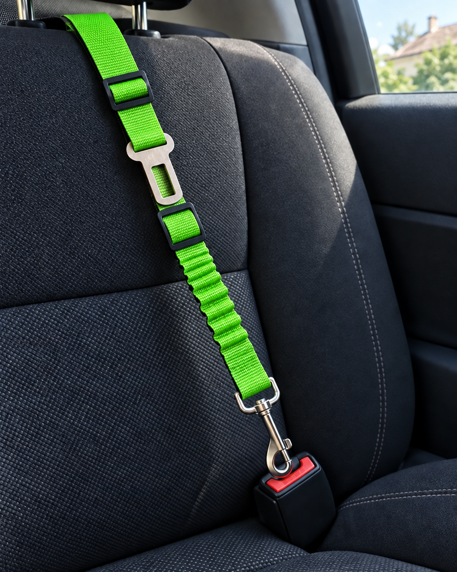 Attache Ceinture Voiture Sécurité – coloris Vert