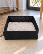Litière Pliable Voyage Chat – coloris Noir