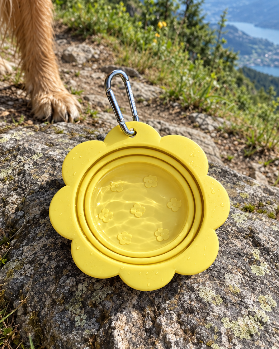 Gamelle Pliable Nomade – coloris Jaune