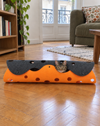 Tunnel Feutre Hublots Cache-Cache – coloris Orange