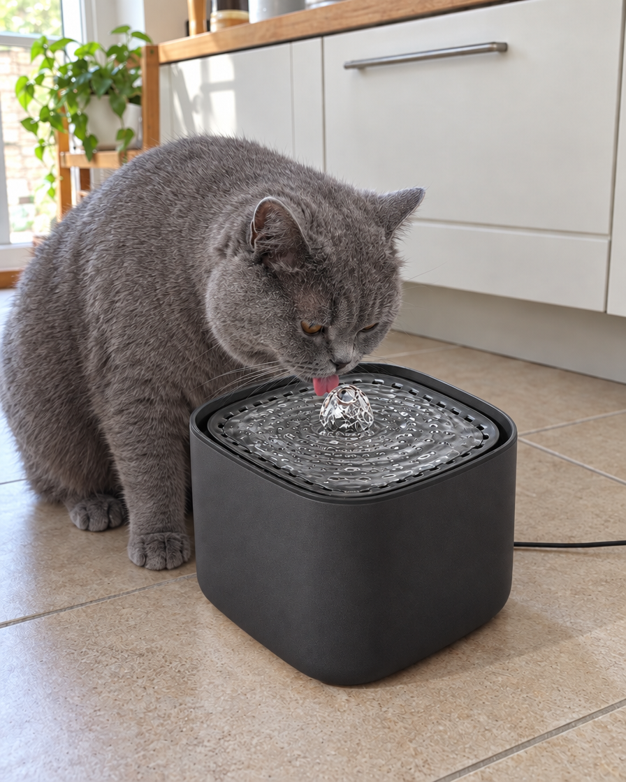 Fontaine à Eau Oasis 3 L – coloris Gris fumé