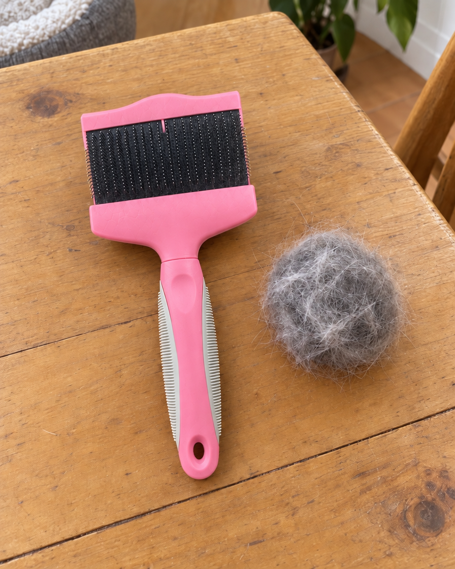 Brosse Carde Douceur – coloris Rose