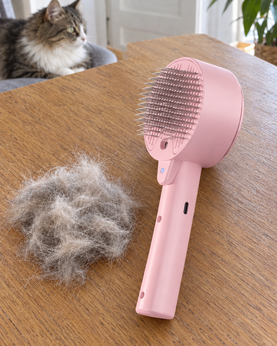 Brosse Vapeur Brume Douce – coloris Rose