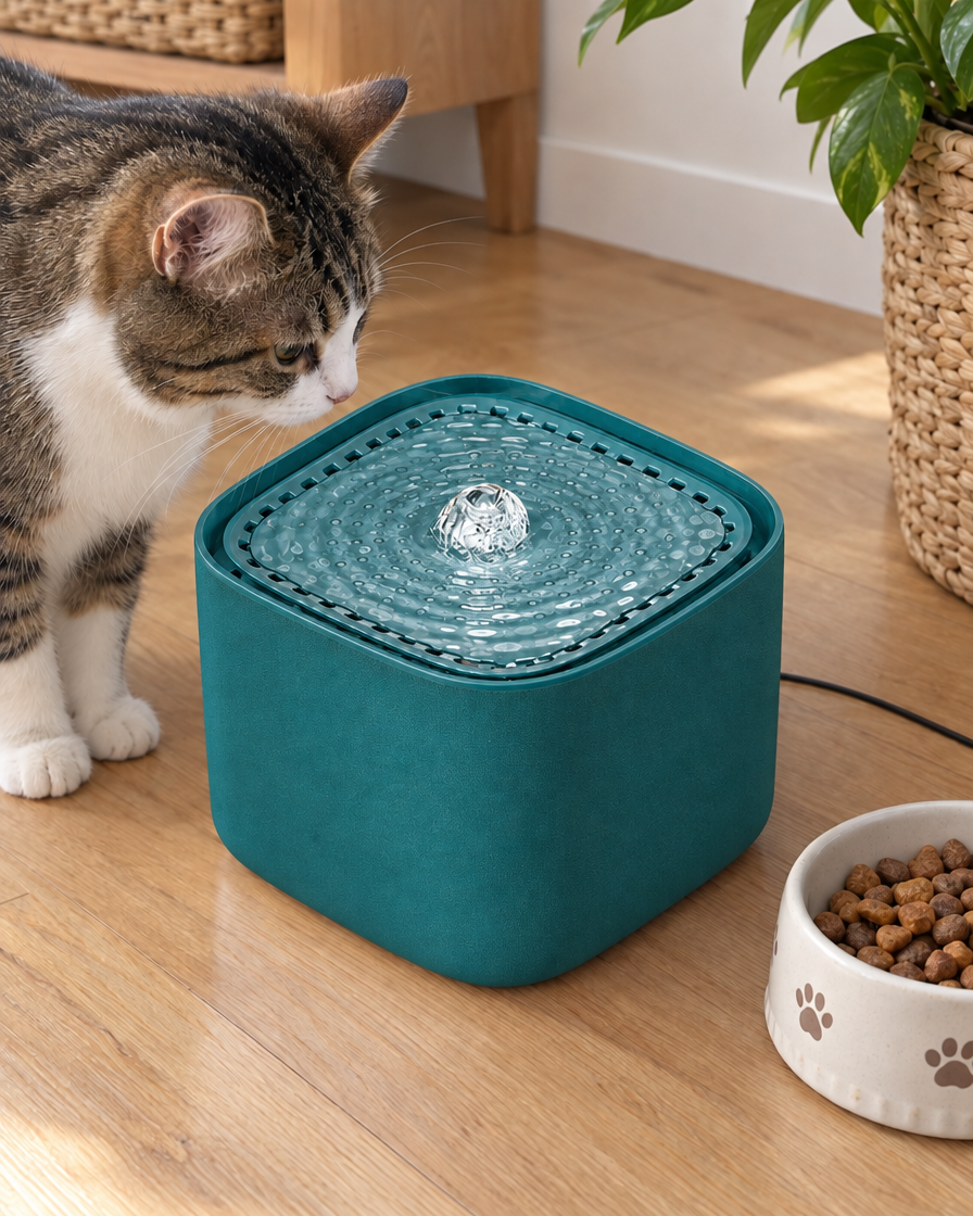 Fontaine à Eau Oasis 3 L – coloris Vert paon