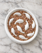 Gamelle Anti-Glouton Bancs de Poissons – coloris Blanc