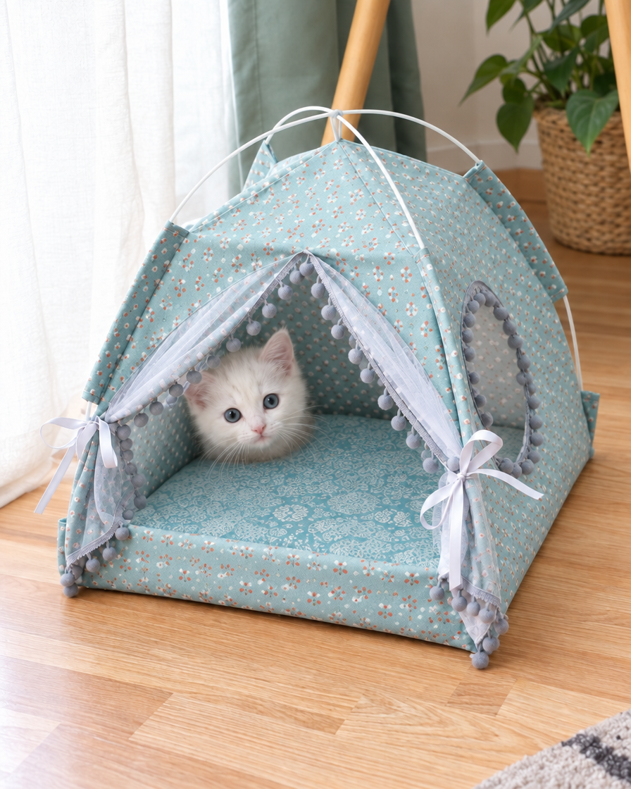 Tente Cabane Petit Camp – coloris Vert foncé