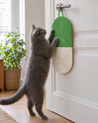 Tapis Griffoir Sisal Galet – coloris Vert