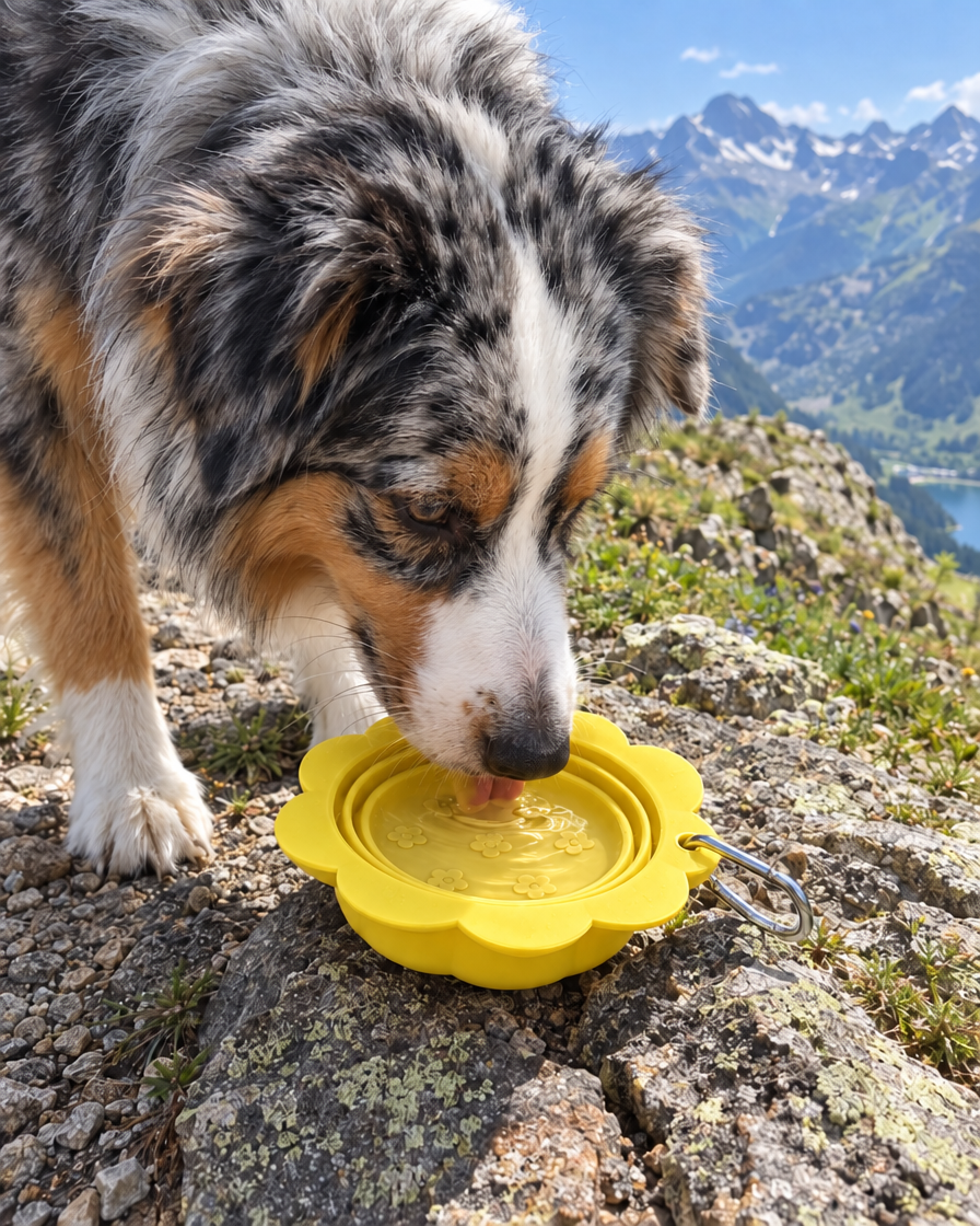 Gamelle Pliable Nomade – coloris Jaune