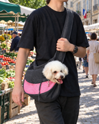 Sac Bandoulière Filet Aéré – coloris Rose