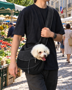 Sac Bandoulière Filet Aéré – coloris Noir