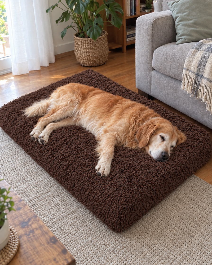 Coussin Mémoire Onde Douce – coloris Chocolat