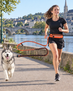 Laisse Mains Libres Canicross – coloris Orange
