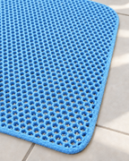 Tapis Litière Piège-Grains – coloris Bleu