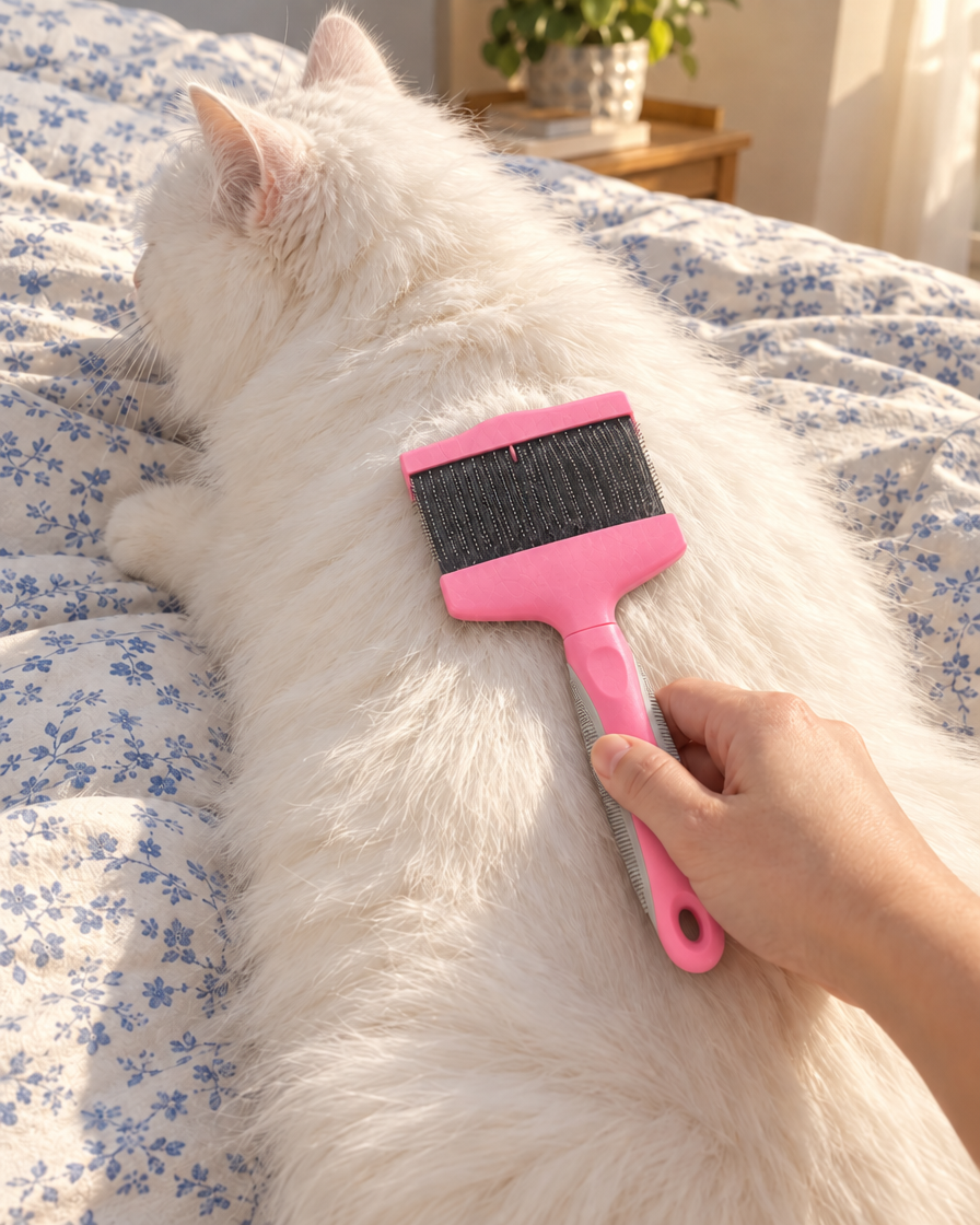 Brosse Carde Douceur – coloris Rose