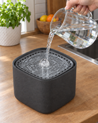 Fontaine à Eau Oasis 3 L – coloris Gris fumé