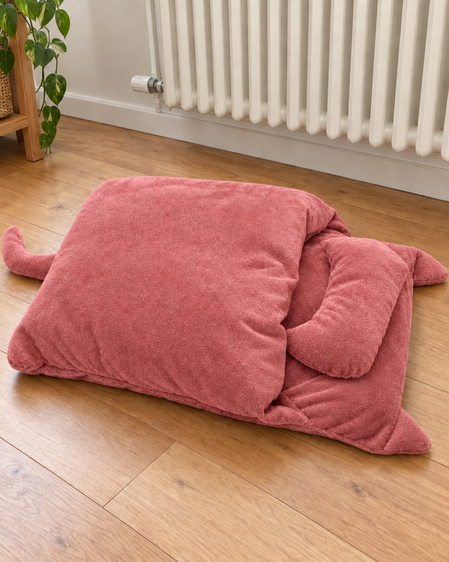 Sac de Couchage Cachette Velours – coloris Rose