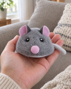 Souris Trotteuse Rechargeable – coloris Gris