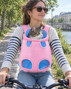 Porte-Bébé Ventral Pattes Libres – coloris Rose & bleu