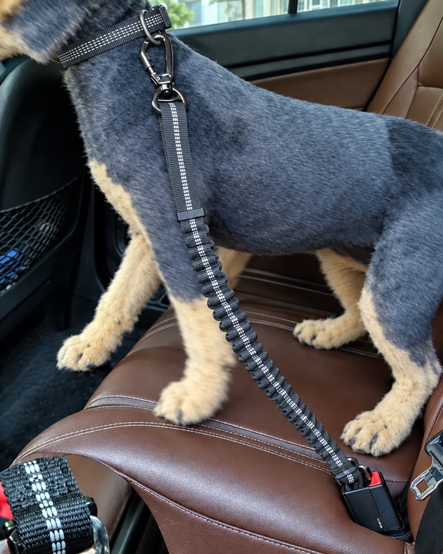 Ceinture Voiture Amortie Réfléchissante – coloris Gris foncé