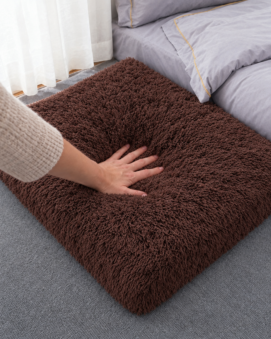 Coussin Mémoire Onde Douce – coloris Chocolat