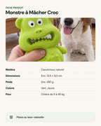 Monstre à Mâcher Croc – fiche produit