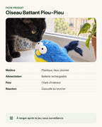 Oiseau Battant Piou-Piou – fiche produit